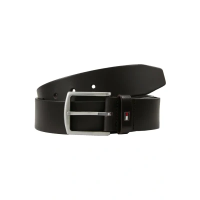 Abbildung von Tommy Hilfiger Herren Gürtel New Denton Belt 4,0 cm Ledergürtel, Braun (Testa Di Moro), 90