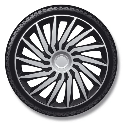 Abbildung von AutoStyle PP 5406SB Radblenden 16Zoll schwarz/silber