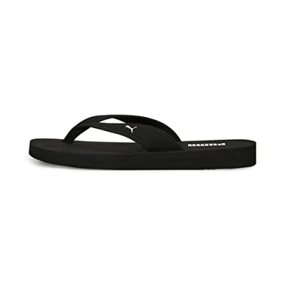 Abbildung von PUMA Damen Sandy Flip Flop, Black White, 42 EU
