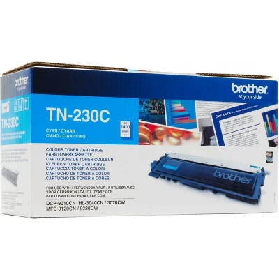 Abbildung von Original Brother TN 230C Tonerkartusche Cyan für 1.400 Seiten