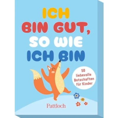 Abbildung von ich bin gut, so wie bin: 50 liebevolle Botschaften für Kinder Affirmationskarten ab 5 Jahren (Kleine Geschenke zur Einschulung &amp; die Schultüte)