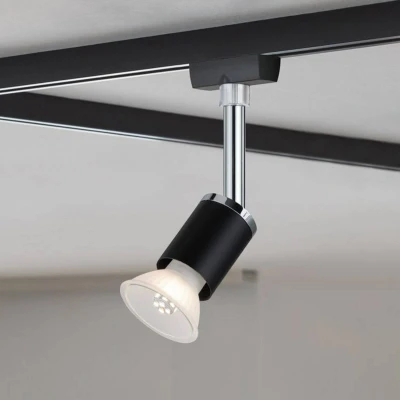 Abbildung von Paulmann Schienensystem Leuchten »URail Schienenspot Pure II Einzelspot GU10 max. 10W 230V«, (1 tlg.), dimmbar 230V