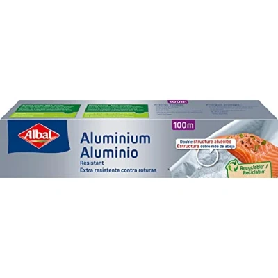 Abbildung von ALBAL Rolle Aluminium, leicht zu schneiden, strapazierfähig 1 Stück 100 m