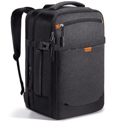 Abbildung von Inateck 17 20L Ryanair Handgepäck 40x20x25 Reiserucksack damen herren, Laptop Rucksack kompatibel mit 14 Zoll MacBook Pro, Reisetasche Trolley Gurt und 2 Griffen, Schulrucksack