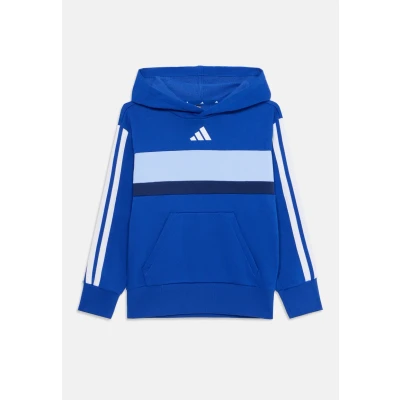 Abbildung von adidas Performance Seasonal Essentials Tiberio Junior Unisex Sweatshirt für Kinder, Größe: 128, Team royal blue/white/glow blue