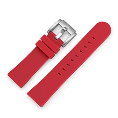 Abbildung von TW Steel Marc Coblen Armband Uhrenband Silikon 22 MM rot SB_R_S