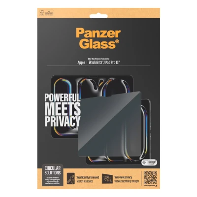 Abbildung von PanzerGlass Displayschutzglas »Ultra Wide Fit Privacy Screen Protection«, für Apple iPad Air Pro 13, Displayschutzfolie, Schutzfolie, Sichtschutz, kratz &amp; stoßfest