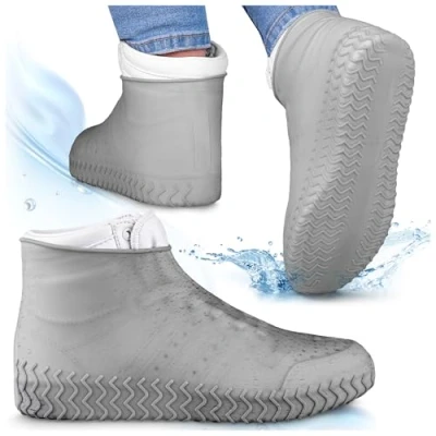 Abbildung von SULPO Waterproof shoe covers Rain protection overshoes cover silicone shoes boot