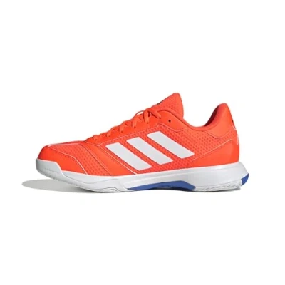 Abbildung von adidas Herren Ligra 8 Mens Indoor Shoes Sportliche Schuhe, FTWR White/FTWR White/Bright royal, 43 1/3 EU