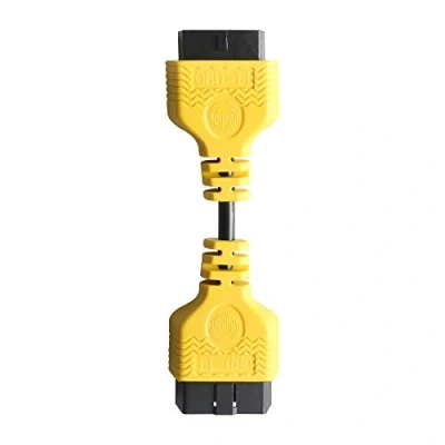 Abbildung von 14 cm OBD 2 Verlängerungskabel Adapter 16 Pin Diagnosestecker Kabel II Extender Connector für Den Anschluss Von Codeleser Scanner Tool Stecker Auf Buchse