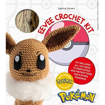 Abbildung von Pokémon Crochet Eevee Kit: Kit Includes Materials to Make and Instructions for 5 Other