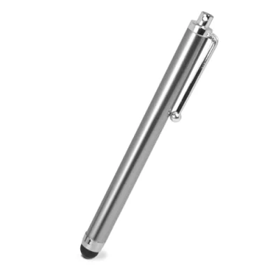 Abbildung von OcioDual Eingabestift für Touchscreens, Silber, Touch Pen Kompatibel mit Handy, Smartphones, Tablets, Monitoren, Universeller Metallzeiger, Gummispitze, Universal Stylus Kapazitiver Stift