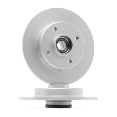 Abbildung von DELPHI BG9410RSC Bremsscheibe 244 9 4 voll beschichtet unbehandelt mit Radlager, ABS Sensorring, Lager PEUGEOT: 2008 Estate, 208 I Hatchback