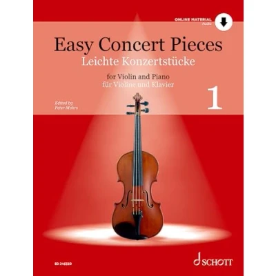 Abbildung von Leichte Konzertstücke: Band 1. Violine und Klavier. (Easy Concert Pieces, 1)
