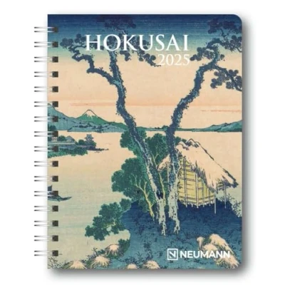 Abbildung von Hokusai 2025 Diary Buchkalender Taschenkalender Kunstkalender 16,5x21,6: