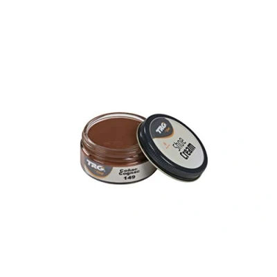 Abbildung von TRG the One Shoe Cream, Creme für Leder und Kunstleder, Braun (149 Cognac), 50 ml