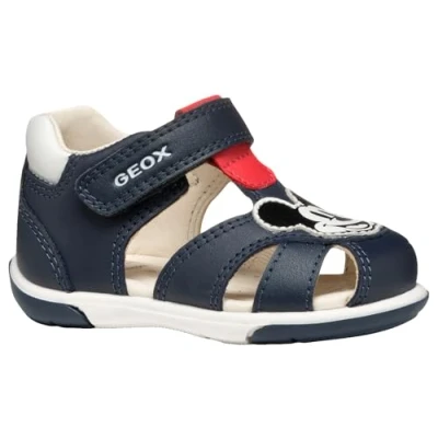 Abbildung von Geox Sandal Zapito BOY Trekkingsandale für Kinder, Größe: 24, Navy/red Schuhe