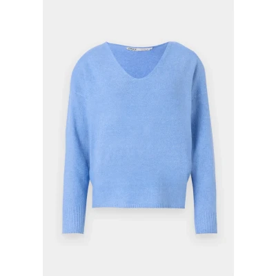 Abbildung von ONLY Onlrica LIFE L/S Vneck NOOS Strickpullover, Damen, Größe: XS, Provence melange