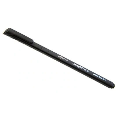 Abbildung von Maped 749111 Fineliner Graph&#039;Peps, 12erPack, schwarz