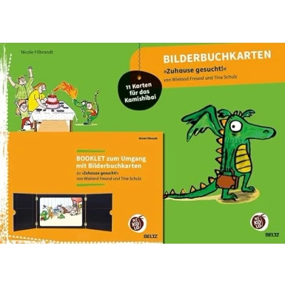 Abbildung von Bilderbuchkarten »Zuhause gesucht!« von Wieland Freund und Kristine Schulz: 11 Karten für das Kamishibai, Booklet zum Umgang mit (Beltz Nikolo)