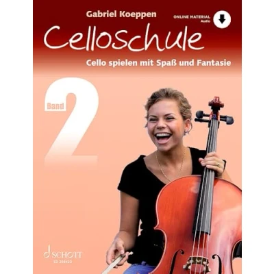 Abbildung von Celloschule: Cello spielen mit Spaß und Fantasie. Band 2. Violoncello. Lehrbuch. (Celloschule, 2)