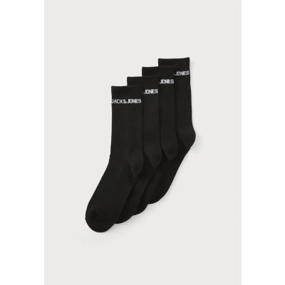 Abbildung von Jack &amp; Jones Jacbasic LOGO Tennis SOCK 5 PACK Socken, Herren, Größe: ​43/46, Black