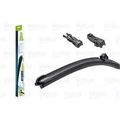 Abbildung von Scheibenwischer Valeo Hydroconnect 578501 380mm vorne Rahmenlos Hakenbefestigung FIAT: Punto Evo Hatchback, III Panda Hatchback