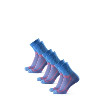 Abbildung von Danish Endurance LONG Distance Running 3 PACK Sportsocken, Größe: 35 38, Light blue/orange
