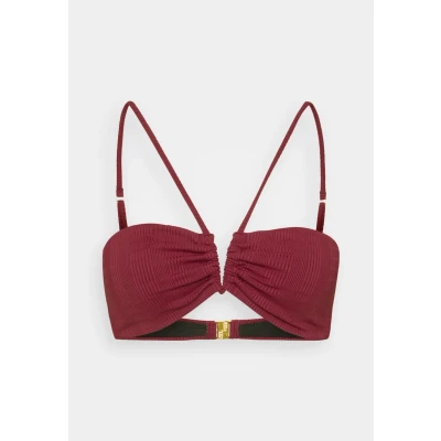 Abbildung von Copenhagen Studios Bandeau Bikinitop, Damen, Größe: 44xC/D, Wine red