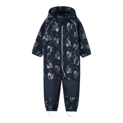 Abbildung von Name it NMFALFA08 SUIT Regenanzug für Kinder, Größe: 116, Dark sapphire