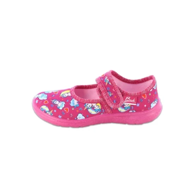 Abbildung von Beck Dream Hausschuh für Kinder, Größe: 25, Fuchsia Schuhe
