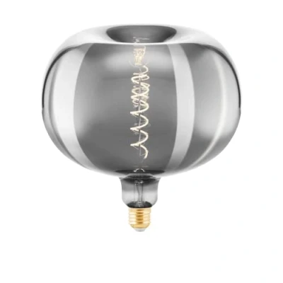 Abbildung von LED Lampe E27 4W Big Size Apfelform Filament chrom