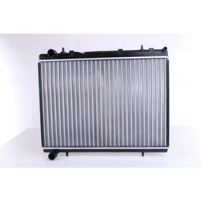 Abbildung von NISSENS 63601 Kühler, Motorkühlung Aluminium 380 555 32 Kühlrippen mechanisch gefügt CITROËN: C4 I Grand Picasso, C5 II Hatchback, Hatchback