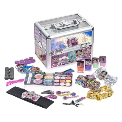 Abbildung von L.O.L Surprise! Kinderschminke Set Mädchen Make up mit Lipgloss, Nagellack und mehr Geburtstagsgeschenk für Kinder ab 3 Jahren von Townley Girl