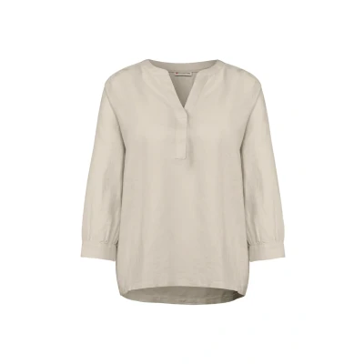 Abbildung von Street One IN Unifarbe Bluse, Damen, Größe: 38, Beige