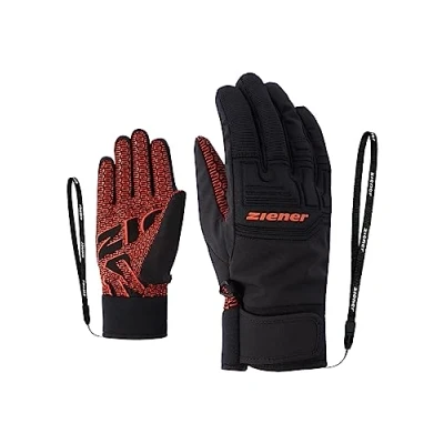 Abbildung von Ziener Erwachsene Ski Handschuhe/Wintersport Wasserdicht Atmungsaktiv GARIM AS, orange spice, 9