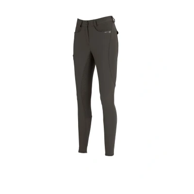 Abbildung von Pikeur Reithose Laure Full Grip Schwarze Olive 40