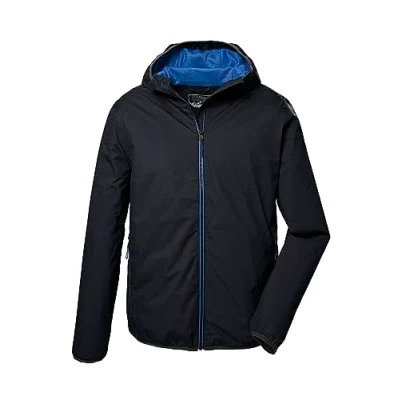 Abbildung von killtec Herren Funktionsjacke mit Kapuze, Outdoorjacke packbar KOS 258 MN JCKT, dunkelnavy, XL, 41366 000