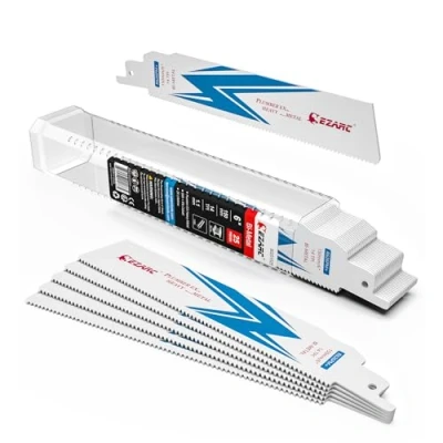 Abbildung von EZARC Säbelsägeblätter R626PM+ Geeignet für Heavy Metal Schneiden 150mm 14TPI 25tlg