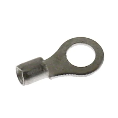 Abbildung von Lumonic 25x Quetschkabelschuhe blank 1,5 2,5mm² I RIngkabelschuhe M5 unisoliert Kabelschuhe M5, Rohrkabelschuh 1,5mm2 2,5mm2 Ringösen, Quetschverbinder