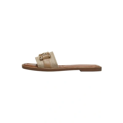 Abbildung von Tamaris Pantolette flach, Damen, Größe: 41, Beige Schuhe