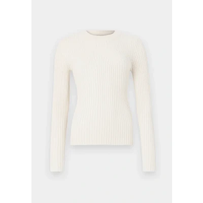 Abbildung von Pieces Crista LS Oneck NOOS BC Strickpullover, Damen, Größe: XXL, Birch