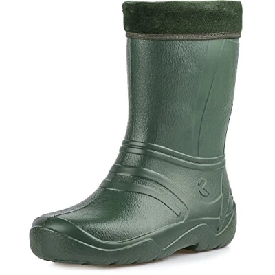 Abbildung von Ladeheid Damen leichte Eva Gummistiefel KL033 (Olive, 40 EU)