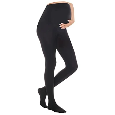Abbildung von Nur Die Mama Strumpfhose 50 DEN blickdicht Komfortbund Schwangerschaftsstrumpfhose Umstandsstrumpfhose Damen