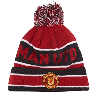 Abbildung von New Era Herren Knit Cuff Manchester United Otc Mütze Mütze, Rot, Einheitsgröße EU