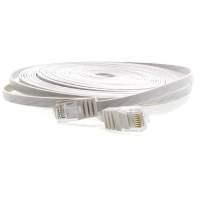 Abbildung von 1aTTack Cat5e 2X RJ45 Stecker Flach Netzwerk Patch Kabel 25m