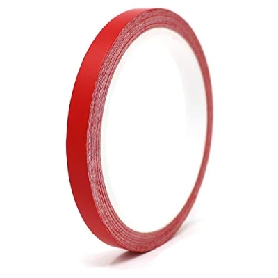 Abbildung von 10 Meter (0,79/Meter) Matt Zierstreifen Auto Motorrad Boot Modellbau Basteln DIY Deko Finest Folia Dekorstreifen Seitenstreifen Klebestreifen (Rot Matt, 9mm Breite)