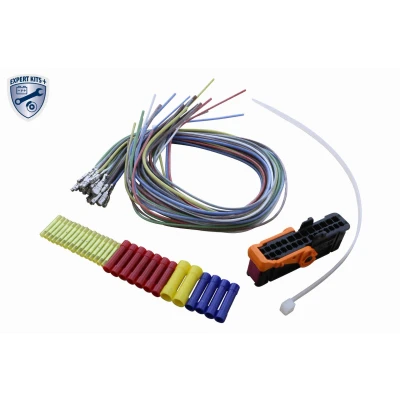 Abbildung von VEMO V10 83 0083 Reparatursatz, Kabelsatz vorne, Fahrzeugtür mit Quetschverbinder fahrzeugspezifischem Adapter EXPERT KITS + VOLKSWAGEN: Golf 5