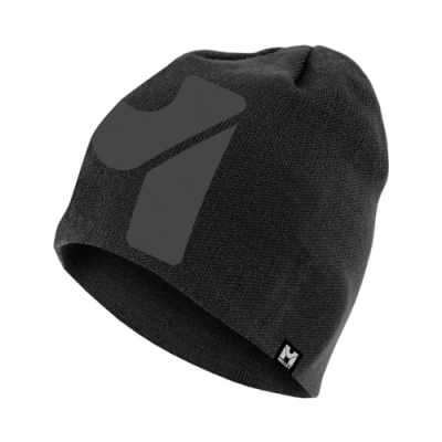 Abbildung von MILLET Unisex Logo Beanie Mütze, grau, One Size