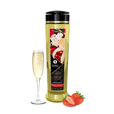 Abbildung von Shunga Oil 94501 Romance Strawberry, 240 ml